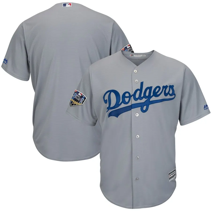 Серебристый Мужчины Джерси#8 Manny 27 Matt Kemp 74 Jansen 13 Max Muncy 66 Yasiel Puig World - Цвет: Серебристый