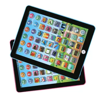

Kids Double Language Learning Machine Electric Tablet Touch Screen Kids Educational Story Telling Musical Toy Holiday Gift
