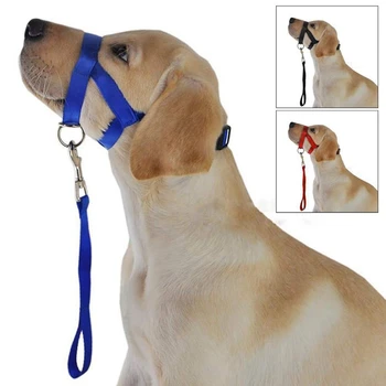 

Nylon Dogs Head Collar Dog Training Halter Head Harness Colors Dog Training Head Collar S-XL Dog SuppliesP