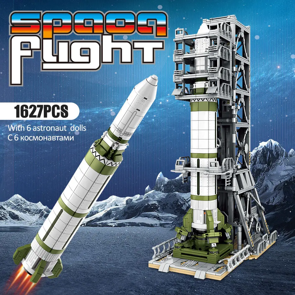 SEMBO Block Aviation Rocket Building Blocks Building Toys