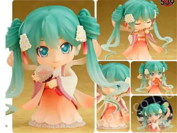 

Anime Vocal Hatsune Miku Harvest Moon Q Ver. 10cm/4" PVC Action Figure Statue Model Toy New In Box Collection Kids Xmas Gift