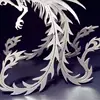 Microworld 3D Metal Animal Puzzle Bath Fire Phoenix Model Steel Warcraft DIY Assembled Jigsaw Detachable Toy Gift For Adult Teen 5