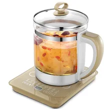 Многофункциональный медицинский горшок подписка заварник плитка для приготовления чая сироп десерт яйцеварка стеклянный Электрический чайник
