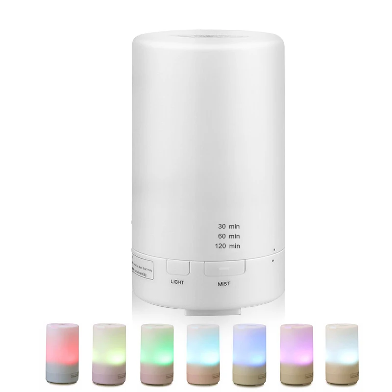 

50ML Essential Oil Aromatherapy Diffuser Mini USB Electric Ultrasonic Humidifier with LED Night Light for Home Office