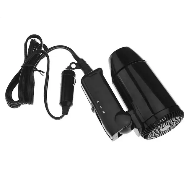 Secador De Pelo Portátil De 12V Con Estilo Para Coche, Soplador