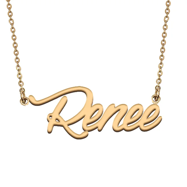 Renee Custom Name Necklace Customized 