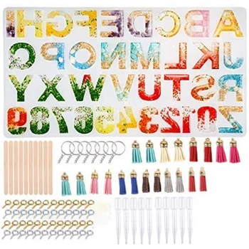 

DIY Silicone Resin Mold, Alphanumeric Mold, Sugar Cake Craft Mold Mold, Silicone Mold Set Set