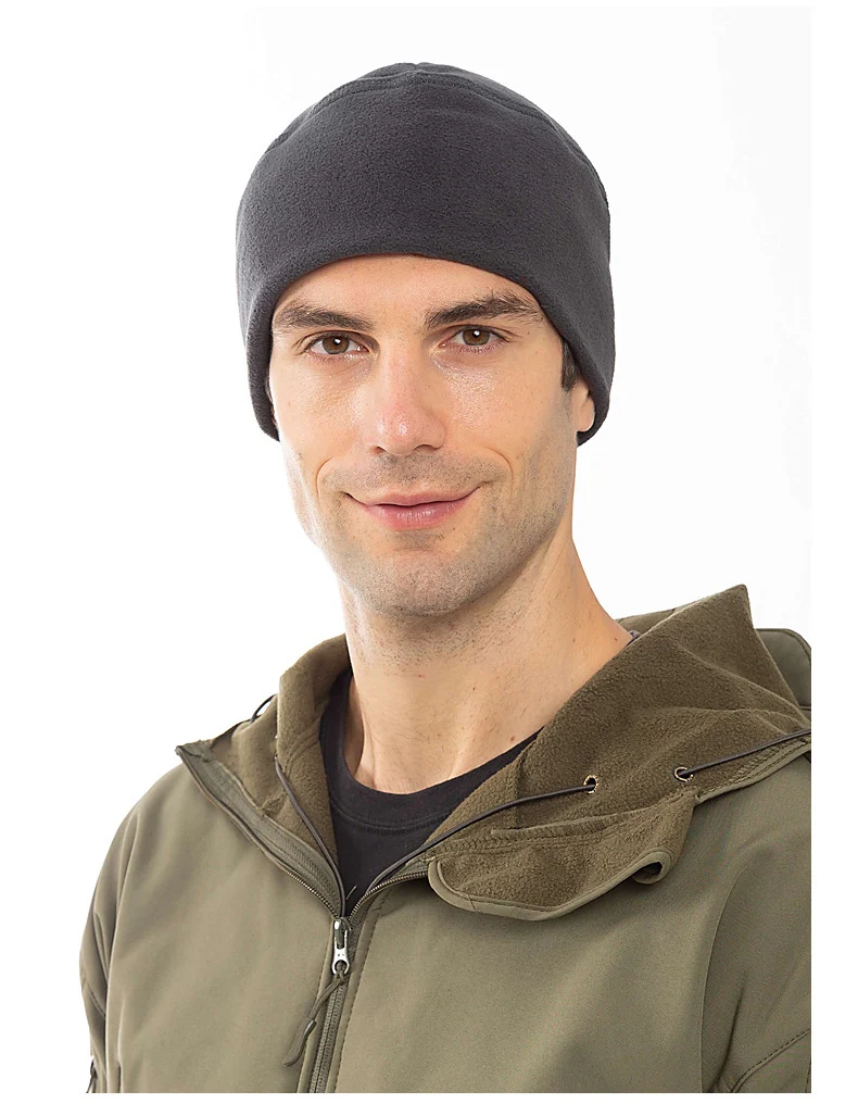 Autumn Winter Riding Hat Tactical Thick Hat Outdoor Sports Warm Windproof Fleece Hat Cold Protection Warm Equipment XA169TQ