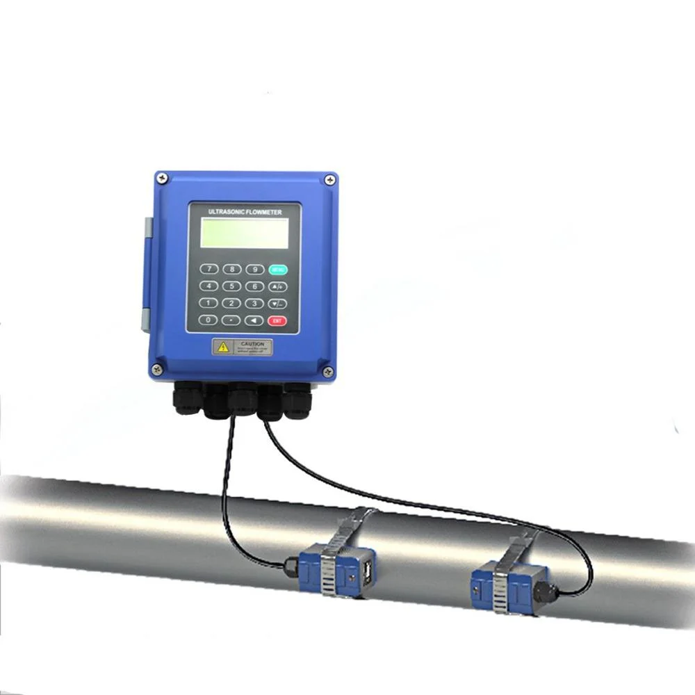 

TUF-2000B DN50-DN700mm Wall Mounted Ultrasonic Liquid Flow Meter Flow Sensor