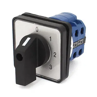 

Ue660V 20A 4 Position 6 Terminal Rotary Combinations Changeover Switch SZW26-20