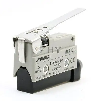

RL7120 Screw Terminals Long Hinge Lever Enclosed Limit Switch SPDT