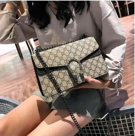 

Transparent PVC Women Crossby Bag Lady Single Shoulder Bucket Bag Fashion Chain Bag High quality luxury lady bag