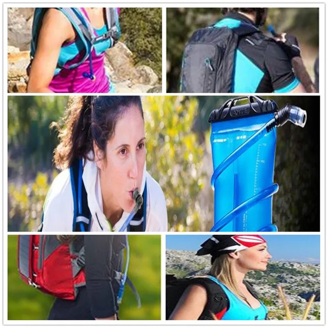 Silicone BiteValve Hydration Pack Nozzle Outdoor Portable Water Bag Water Bladder Camping