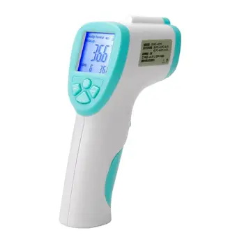 

Electric Forehead Thermometers Non-contact Infrared Forehead Body Thermometer Digital Thermometer Gun Body Temperature Measure