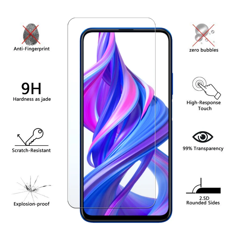 3 шт. Защитное стекло для huawei honor 9x9 x защита экрана honer x9 honor 9x huawei 9x закаленное стекло бронированная листовая пленка