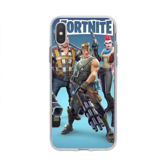 Fortnites Cartoon Game Original Painted Mobile Phone Case Apple IPhone 11 Pro XS Max X XR 6 6S 7 8 Plus 5S SE Fashion Cover 2