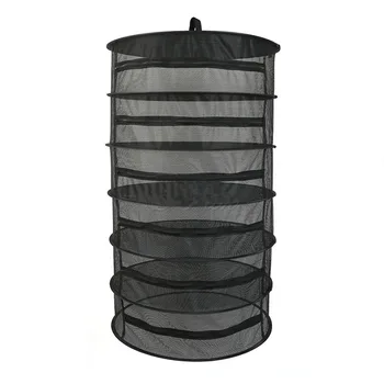 

Hanging Drying Net Rack 6 Tiers Breathable Durable Mesh Shelf for Plant Vegetable Herb Home Storage & Organization TB Sale
