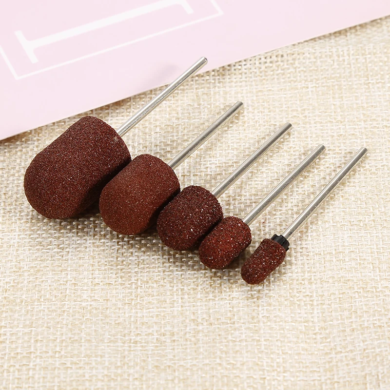 1 Pcs Grinding Head Nail Art Remove Calluses Nail Art Sanding Caps For Manicure Pedicure Electric Nail Drill Machine Nails Tools