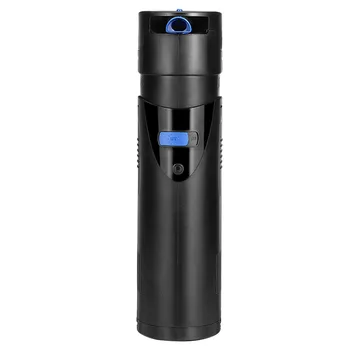 

High Energy Adjustable UV Lamp Aquarium 3 In 1 Oxygen Pump Filter Fish Tank Purify Water Silent Multipurpose Cleaning Efficient