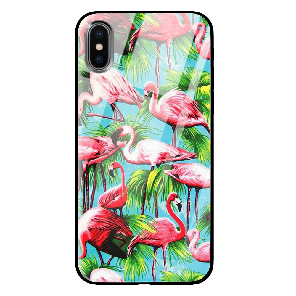 Рок-н-ролл для iPhone 5 5S 6 6s 7 8 Plus X XS XR 11 Pro макс. закаленное стекло чехлы - Цвет: 5