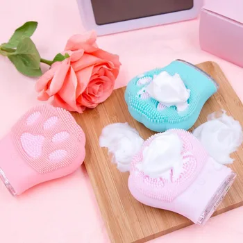 

High Quality Multifunctional Silicone Facial Cleansing Brush Cleaning Shrinking Pores Face Washing Brush Face Skin Care Tools