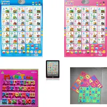 Обучающая машина на русском языке для малышей, ABC, алфавит, звуковая схема для дошкольного возраста, для раннего развития, фонетический подарок для детей