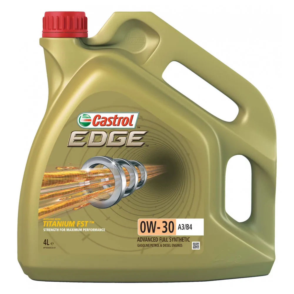 Масло моторное синтетическое Castrol EDGE 0W-30 A3/B4, 4 л