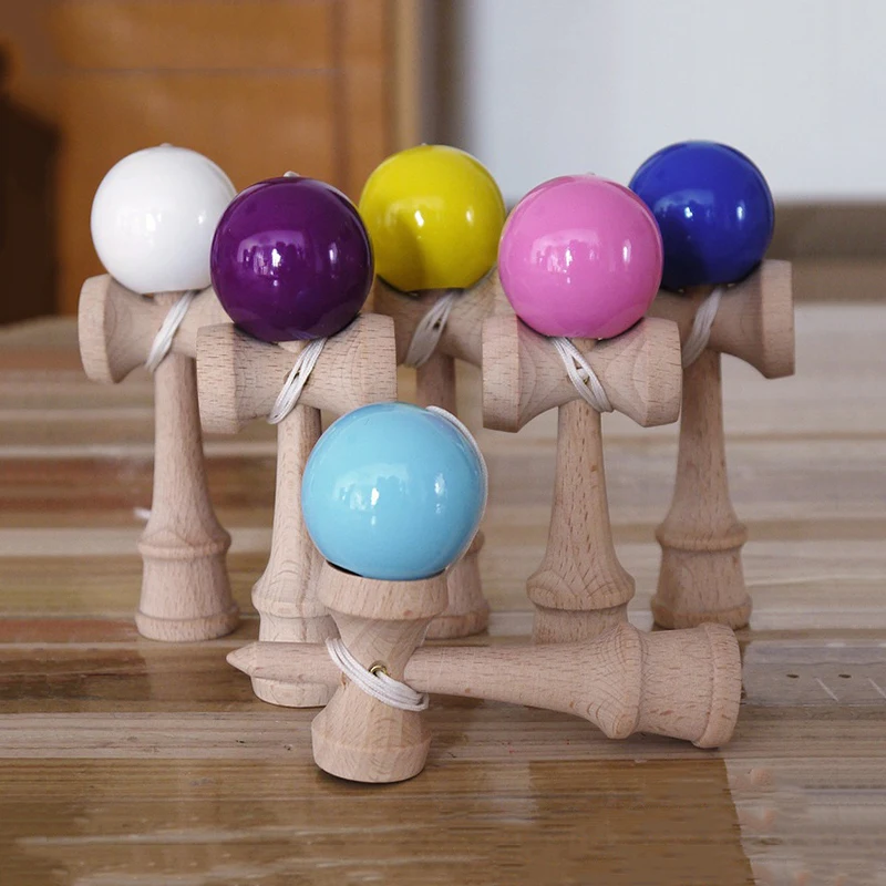 Детские игрушки Kendama 12 см, деревянные игрушки Kendama, умелые Игрушки Для Жонглирования, игрушки для снятия стресса, обучающая игрушка для взрослых и детей, Спорт на открытом воздухе
