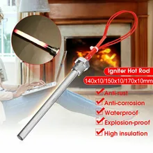 220V 300W/350W Igniter Hot Rods 140/150/170/*10mm Stainless Steel Wood Pellet Heating Tube Fireplace Grill Stove Parts