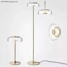 Креативные простые торшеры, стеклянный шар, стоящая лампа, хром, золото, для гостиной, спальни, дизайн, искусство, украшение дома, освещение