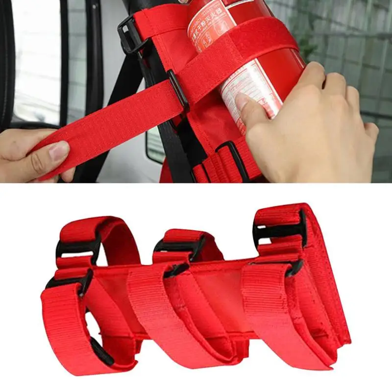 Держатель огнетушителя VODOOL регулируемый ремень для крепления Jeep Wrangler TJ JK JL 1997 +