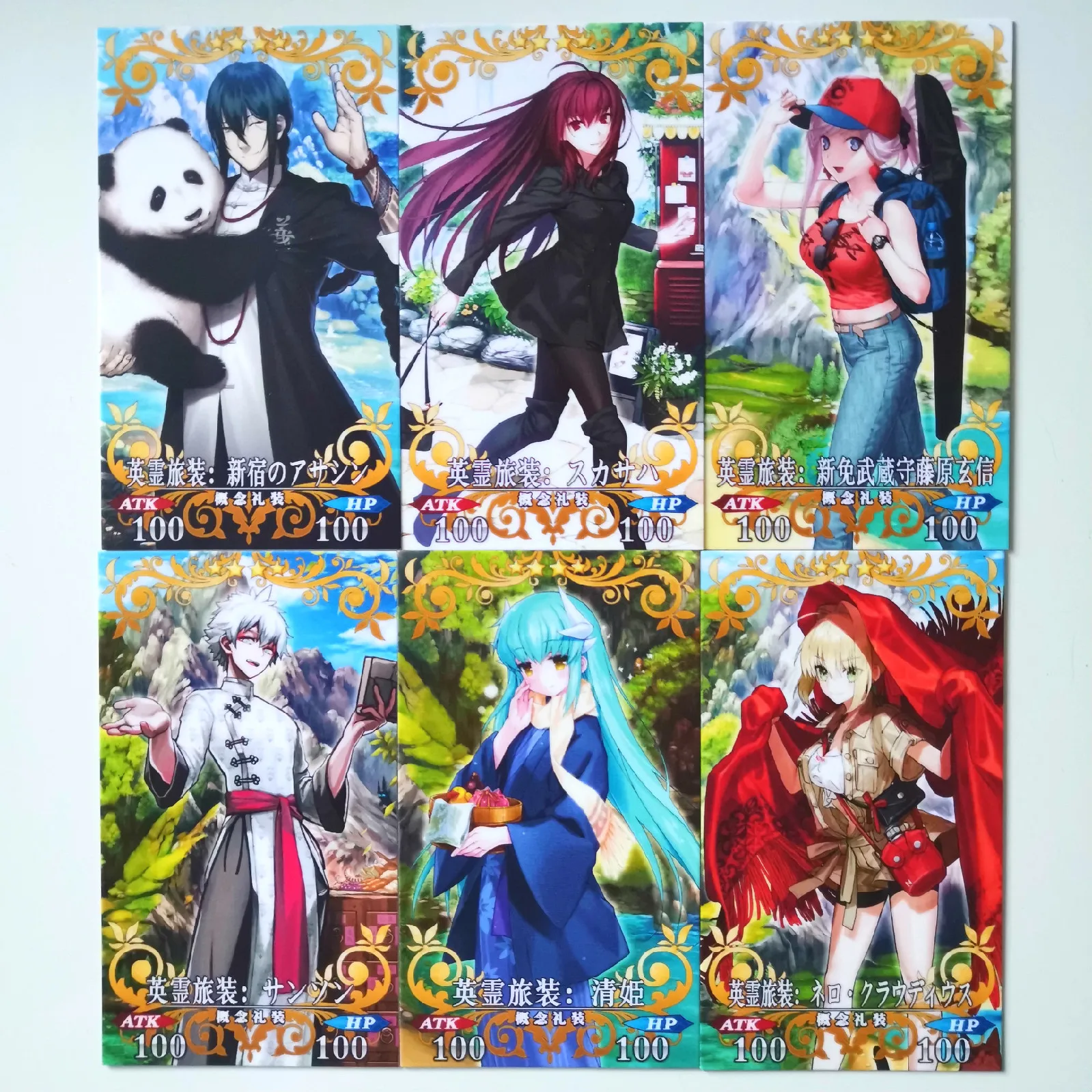 39pcs Set Fate Grand Order Fgo Toys Hobbies Hobby Collectibles Game Collection Anime Cards Game Collection Cards Aliexpress