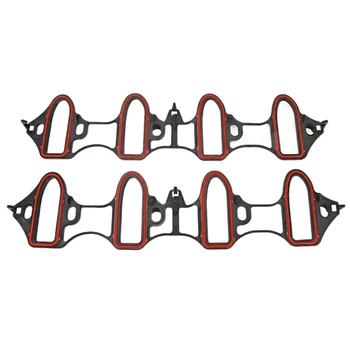 

2 PCS INTAKE MANIFOLD GASKET SET Fit for 4.8L 5.3L 6.0L CHEVY GMC HUMMER 89060413