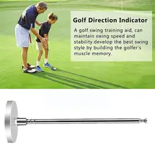 Aluminium Golf Direction Cutting Bar Indicator Golf Auxiliary Training Practice Corrective Exerciser Cutting Rod Aids Exerc Y8l7