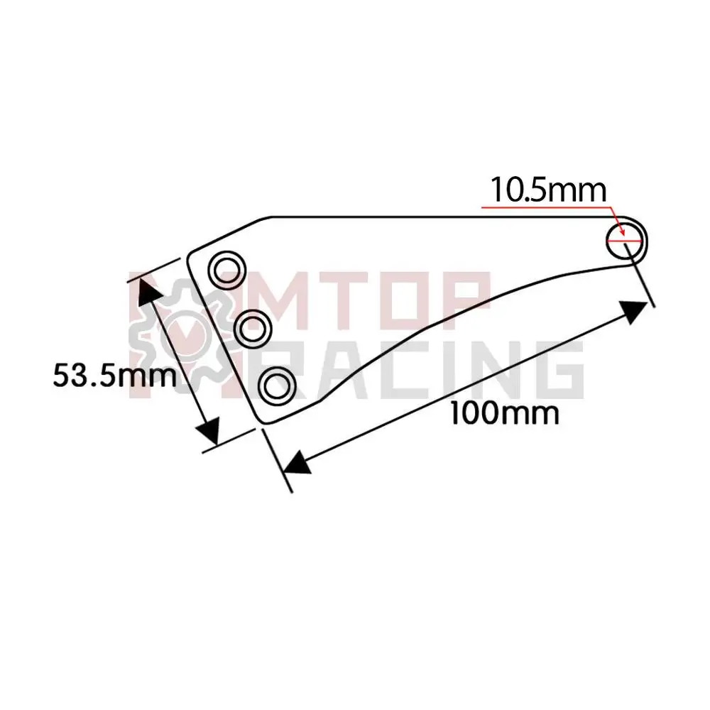 Motorrad Scheinwerfer Mount Halterung Klemme 37mm 41mm 49mm 54mm Gabelrohr  Scheinwerferhalter Universal Für Harley Dyna Chopper Bobber