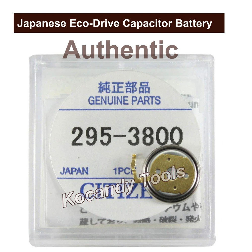 Citizen Battery  Eco Drive Capacitor M5L81 C601 C605 C615 Genuine  Part No. 295 3800 Watch Battery Accumulator|Watch Batteries| - AliExpress