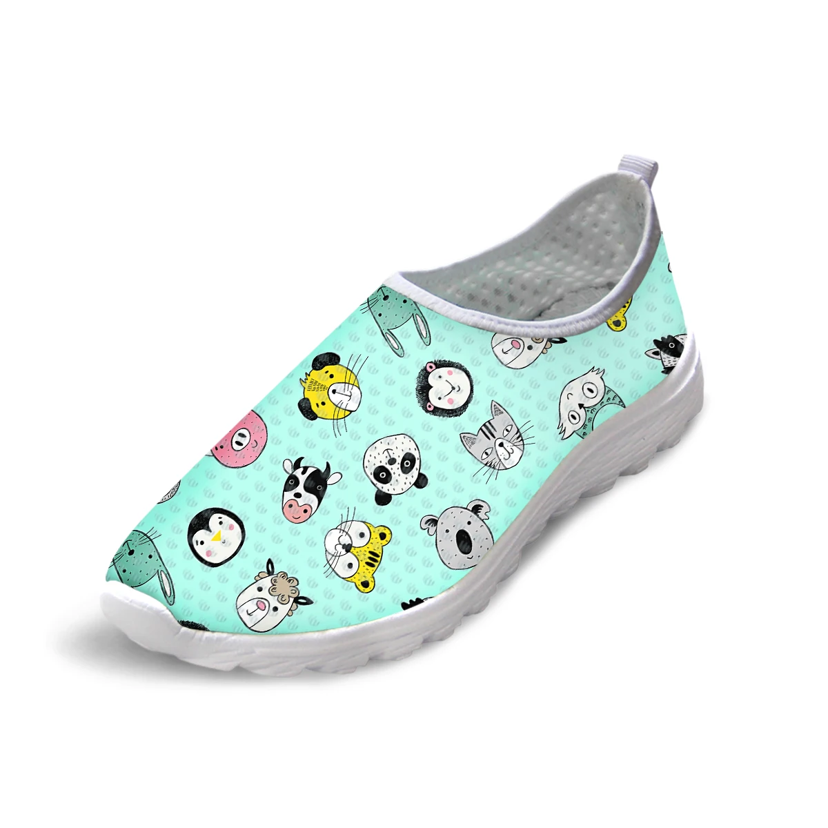penguin print shoes
