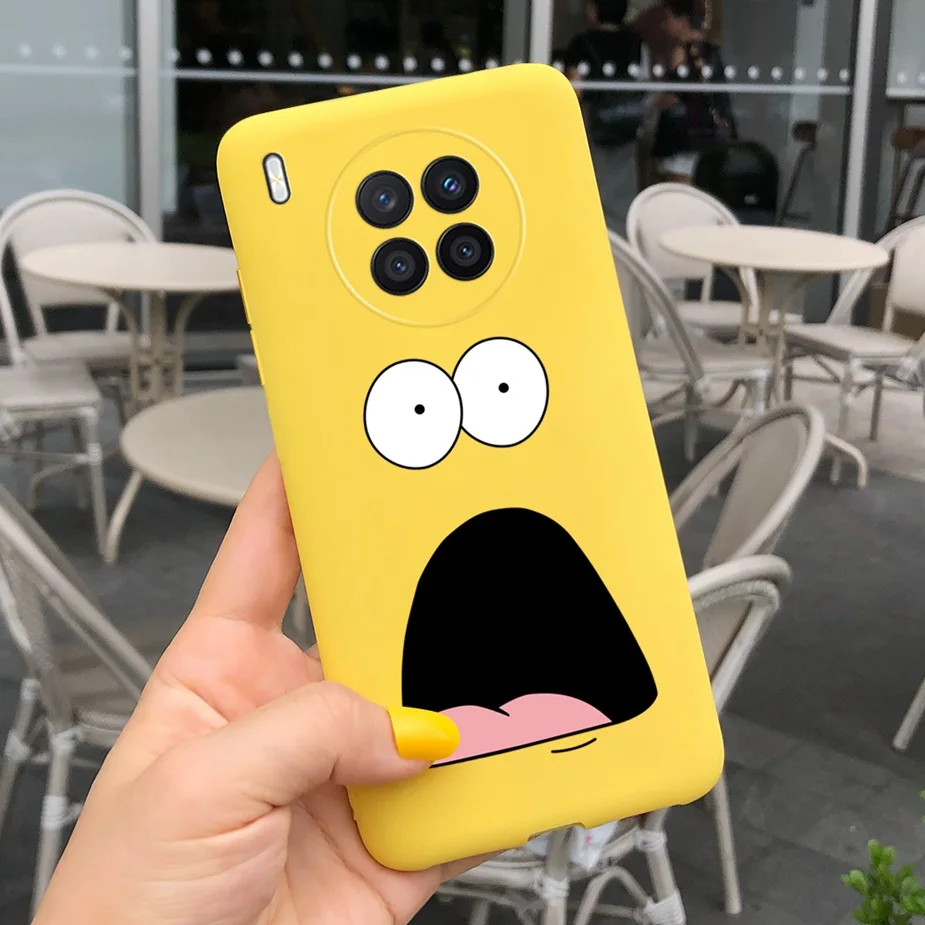 Cute Cartoon Soft Silicone Phone Case - Colorful Protective Cover and Bumper