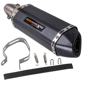 

38-51MM Exhaust Muffler Silencer Slip On Dirt Street Bike Motorcycle Scooter