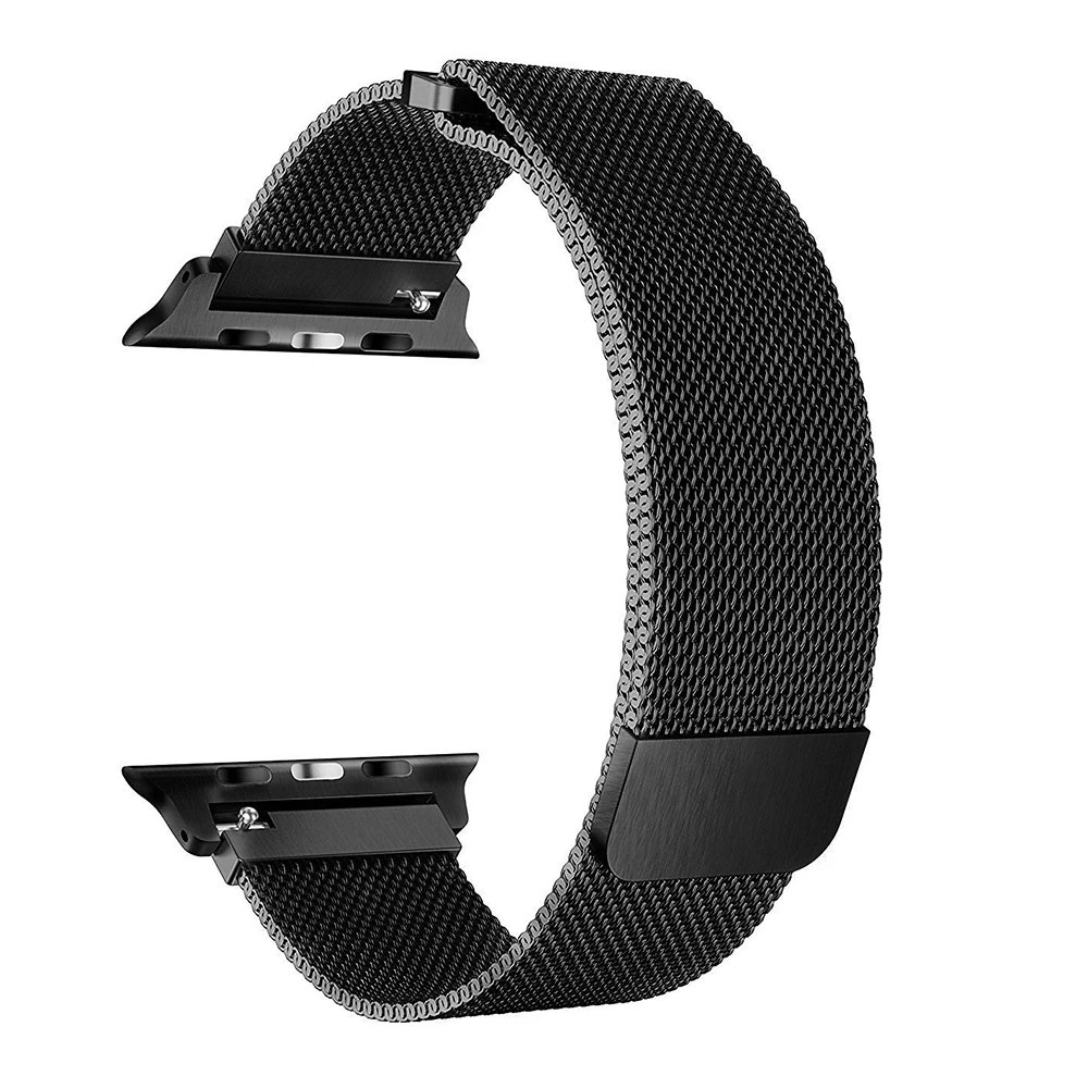 10 шт. Миланский Браслет ремешок для Apple Watch серии 1 2 3 4 38 мм/40 мм 42 мм/44 мм ремешок петля для Apple Watch