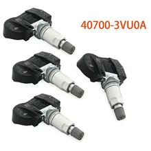 4 шт. 407003VU0A 433 МГц система контроля давления в шинах сенсор для Nissan NOTE QASHQAI TIIDA хэтчбек X-T Renault ESPACE V KOLEOS