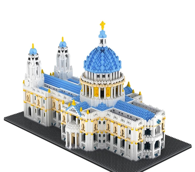 Kit De Construcción Catedral De St. Paul – 7053 Piezas, Mini Bloques, Para Adultos Y Niños