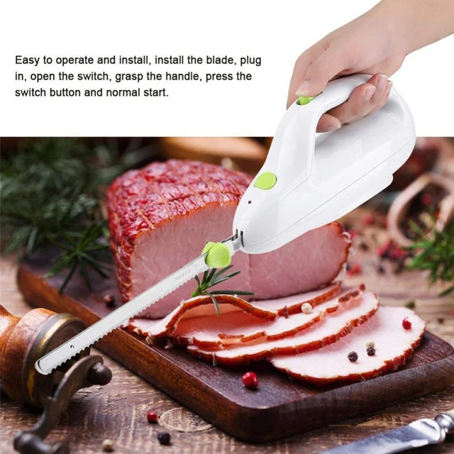 Eu Electric Meat Knife Bread Pastry Serrated  Electric Knife Cutting Meat  - Meat - Aliexpress