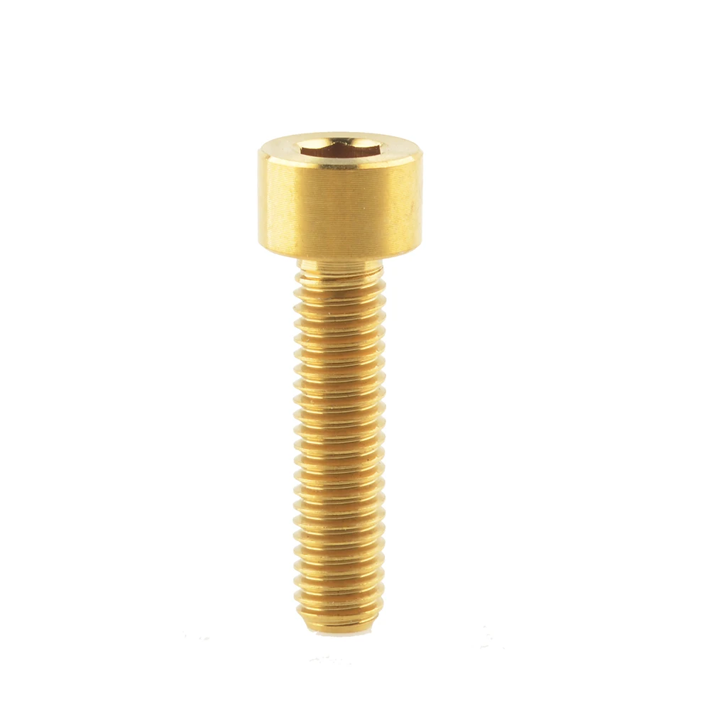 Xingxi Titanium Ti M5x10 12 16 18 20 25 30 35 40 45 50 55 60 мм DIN912 головка с болтами деталь для