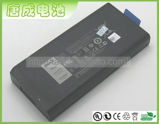 Аккумулятор для ноутбука Dell 65 Вт XRJDF X8VWF 4XKN5 latitude E5404 E7404