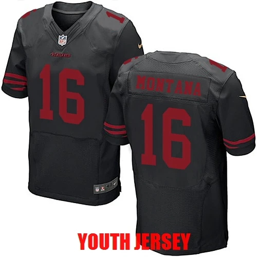 Stitiched San Francisco s Colin Kaepernick Патрик Уиллис Джо Монтана Jerry Rice NaVorro Bowman для молодых детей Джерси - Цвет: COLOR AS PHOTO SHOWN