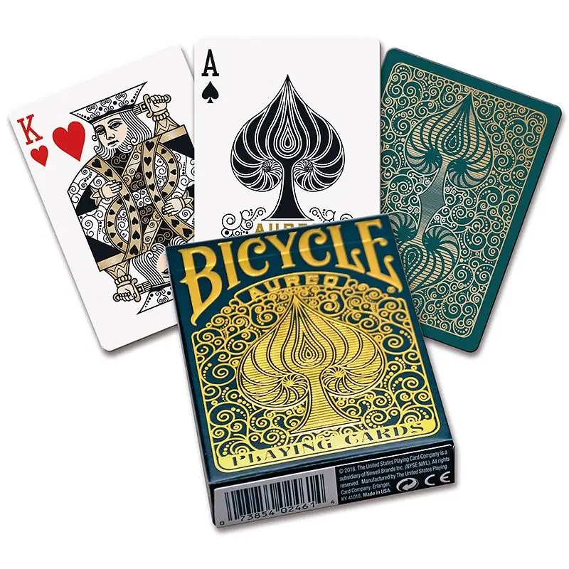 Велосипедные игральные карты Aureo Da Vinci Deck USPCC Ограниченная серия Poker Magic Card Games