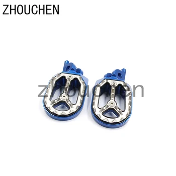 

Off-road Motorcycle Foot Rests Pegs 3 Colors Pedals Fit For Honda CR125/CR250 Pit Dirt Bike Off Road Motocross CNC-210