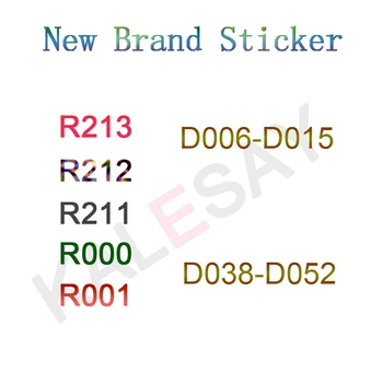 

Popular Nail Manicure Sticker LUXURY Brand Logo Letter Nail Sticker Back Glue Adhesive DIY Decals Foil Manicure Nail Art Sticker