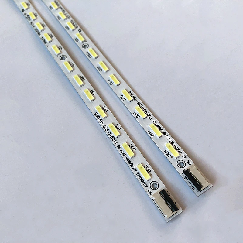100 New 2 PCS LED strip for LE50D8800 V500HJ1 LE1 V500H1 LS5 TLEM6 V500H1 LS5 TREM6 5
